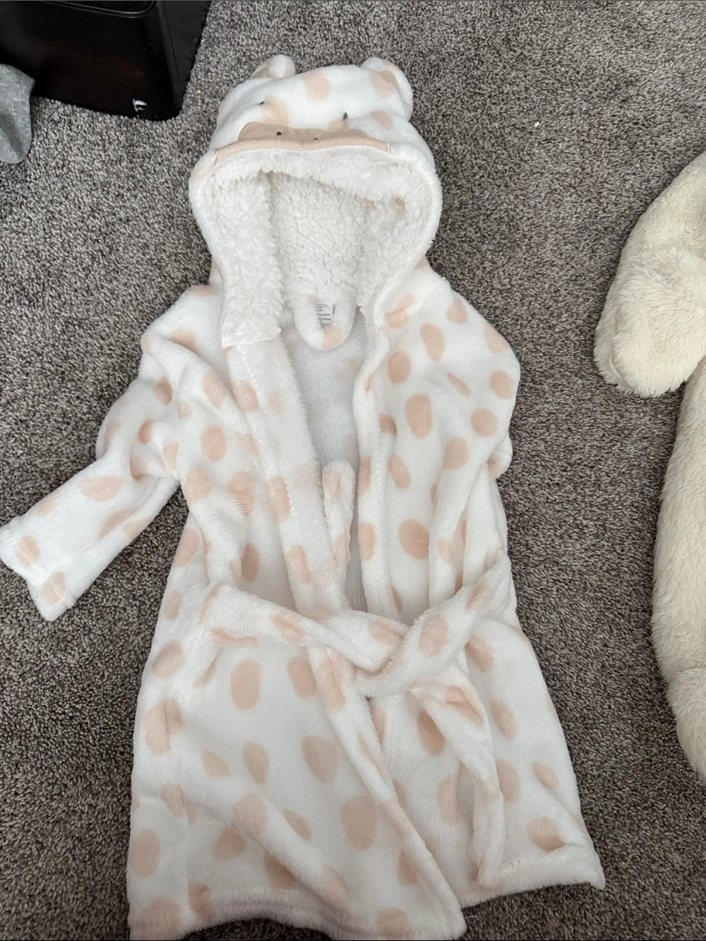 Baby robe and warm jumpsuits size 3 months